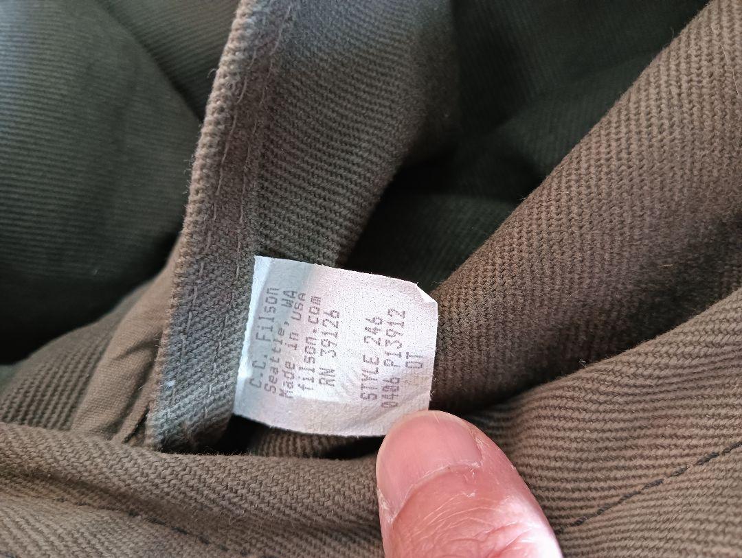 人気! FILSON SMALL RUGGED TWILL DUFFLE BAG