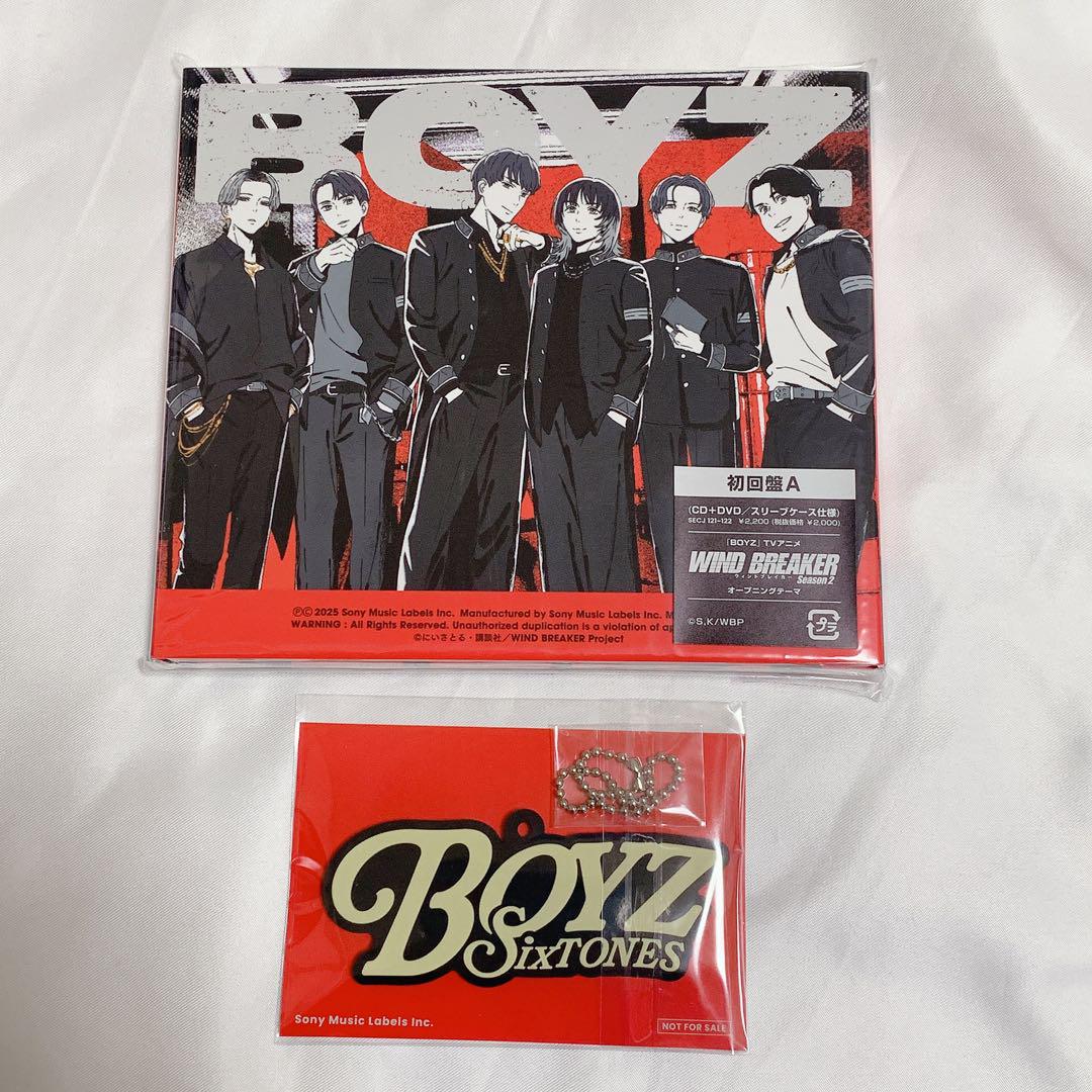 爆買い！ SixTONES BOYZ 初回盤A CD+ DVD 特典付き - メルカリ 邦楽
