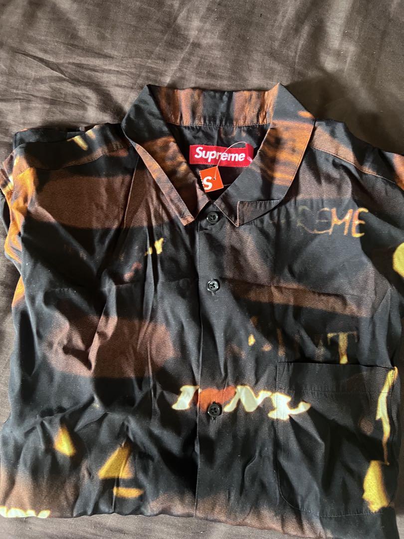24aw Supreme Canal St. S/S Shirt 半袖シャツXL