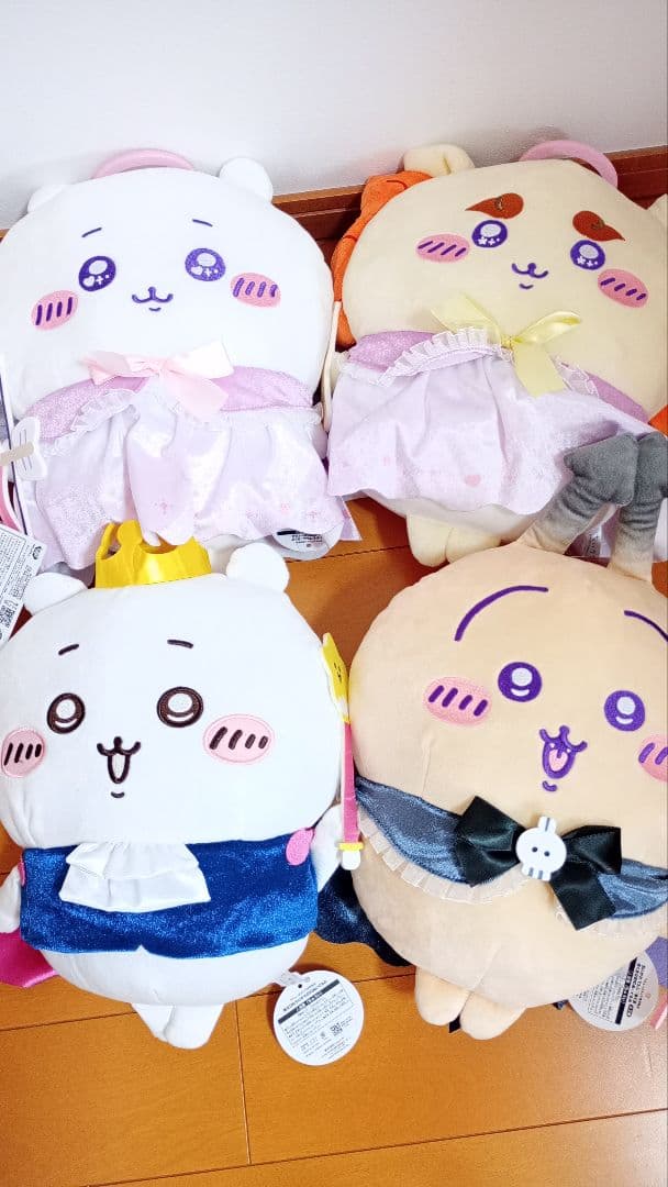 てんしあくまBIGシーサーうさぎ ループタオルセット新品、♥