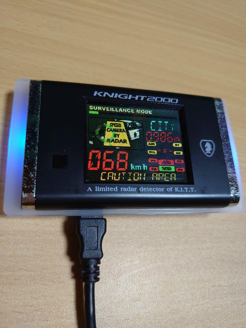 KNIGHT RIDER レーダー探知機本体