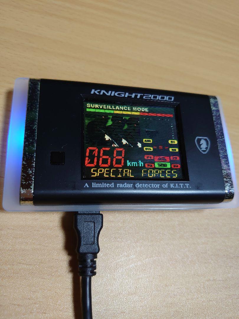 KNIGHT RIDER レーダー探知機本体