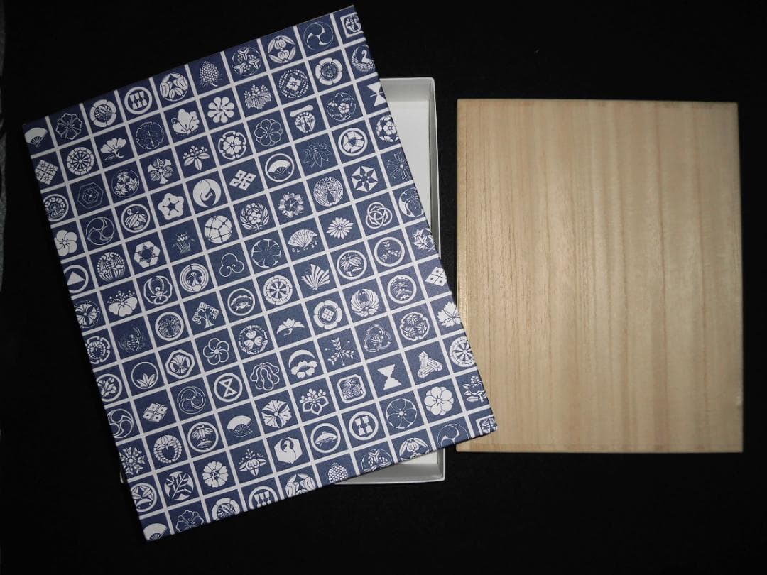 日本全国 送料無料 将棋駒 観賞用桐平箱 ガラス製内蓋 中仕切り付