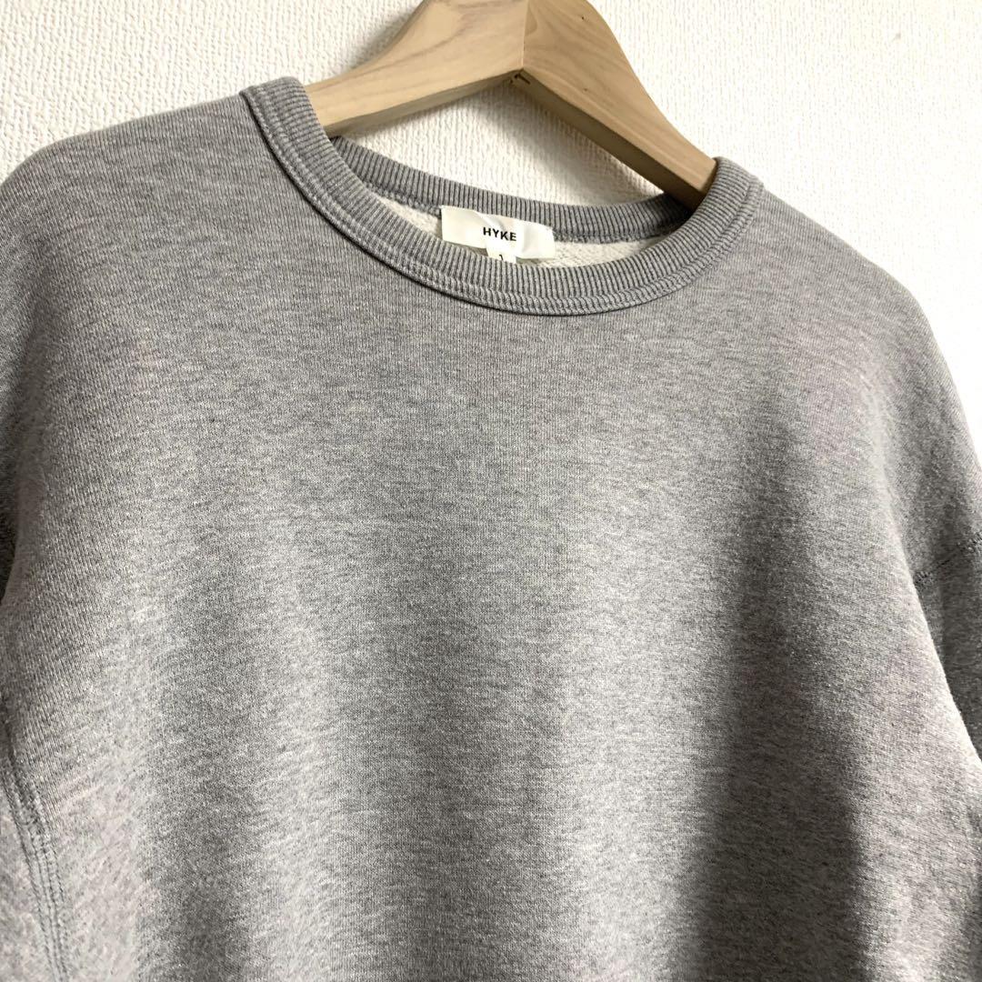 HYKE ✨グレー スウェット サイズ1　定番