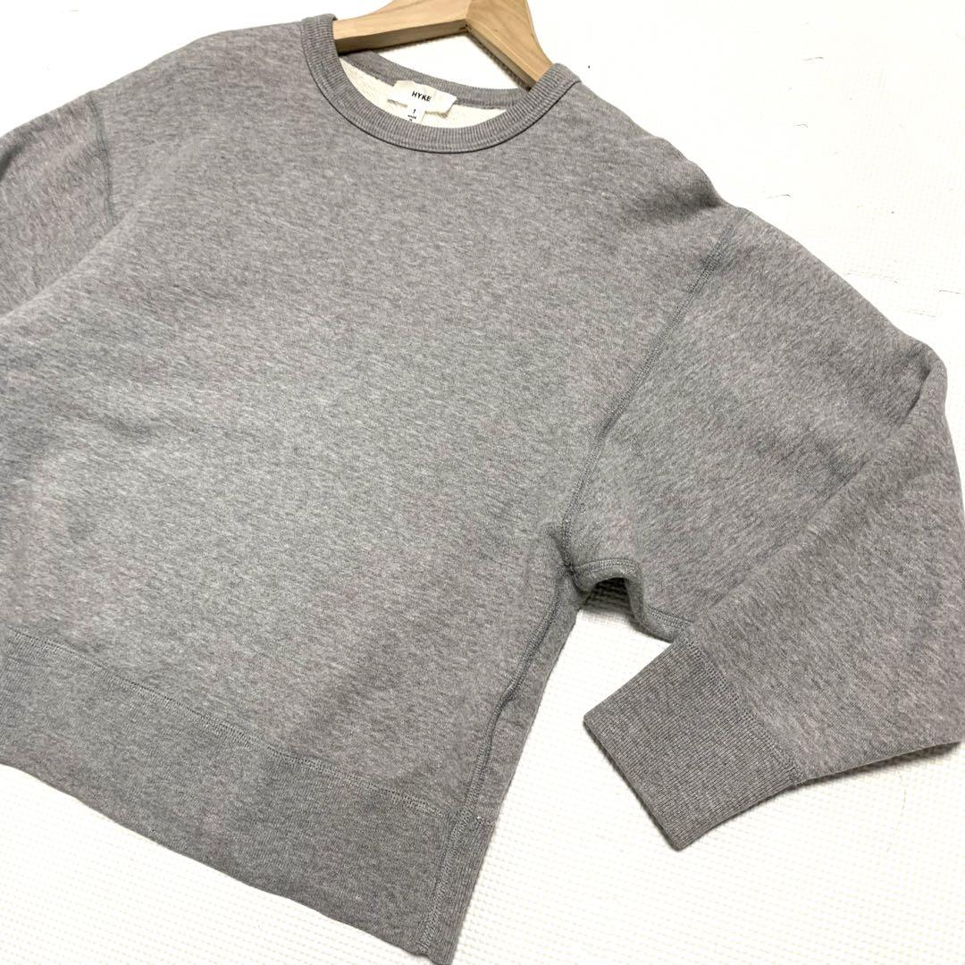 HYKE ✨グレー スウェット サイズ1　定番