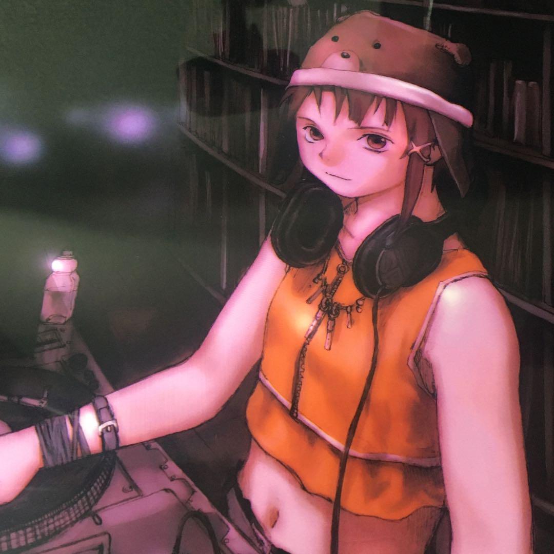 安倍吉俊 serial experiments lain 玲音 クリアポスター - メルカリ