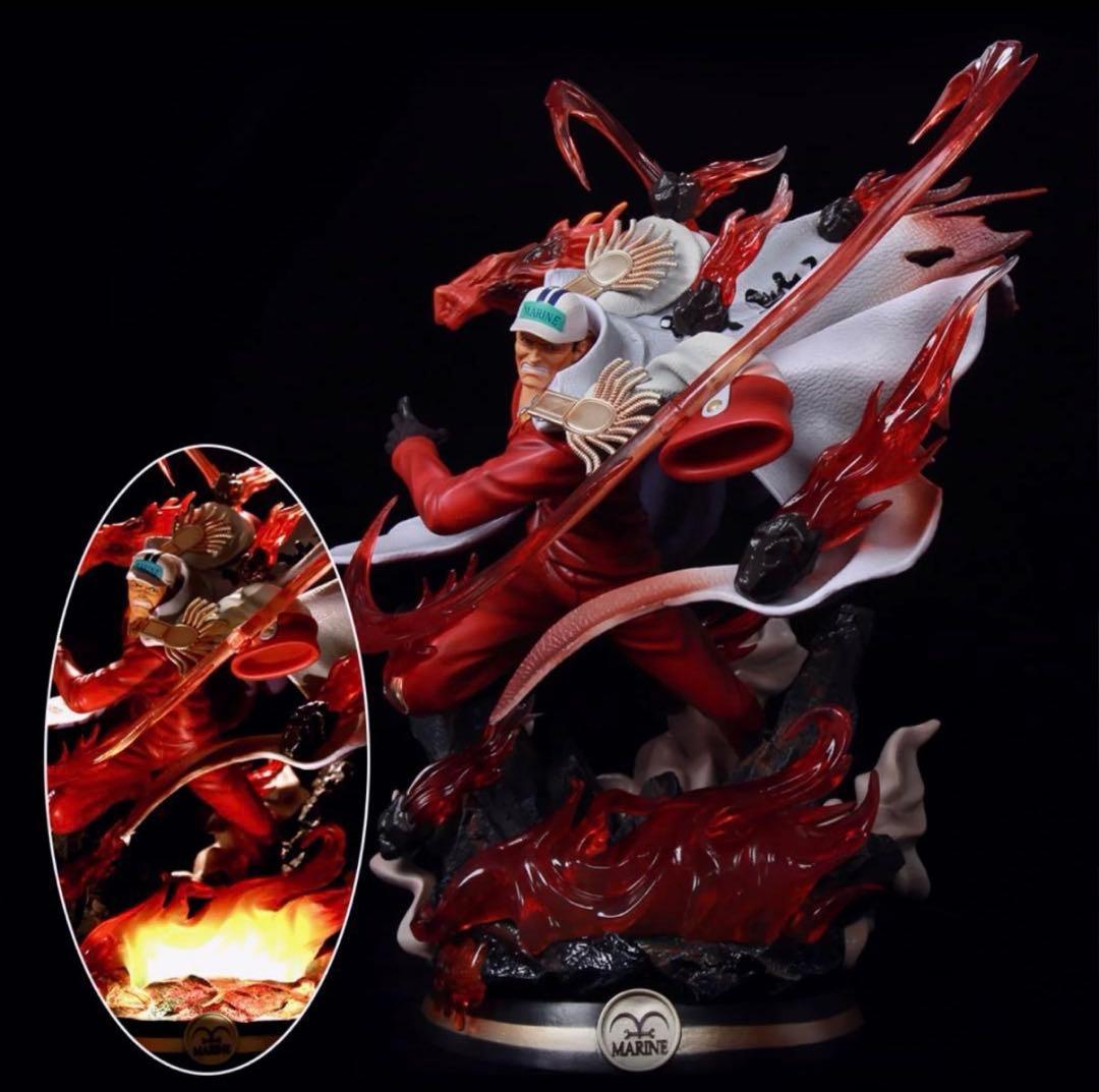 ワンピース 赤犬サカズキ 38cm ガレージキット フィギュア 海外限定 ワンピース 赤犬サカズキ 38cm ガレージキット フィギュア 海外限定