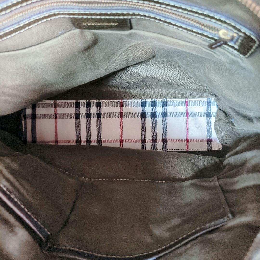 レア✨️BURBERRY バーバリー トートバッグ レザー A4収納 ビジネス レア✨️BURBERRY バーバリー トートバッグ レザー A4収納 ビジネス