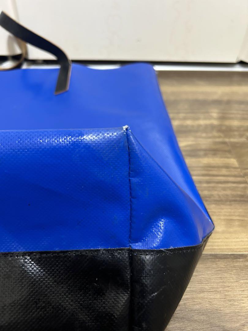 MARNI トートバッグ ブラック ブルー