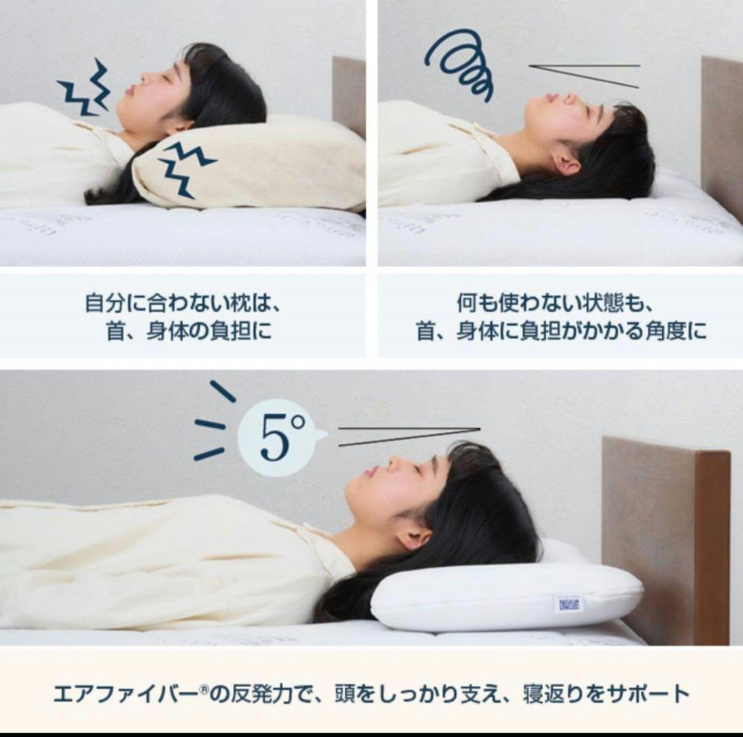 【特価】airweave エアウィーヴ ピロースリム 枕 田中みな実