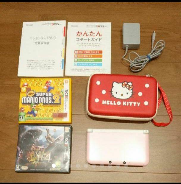 豊富な新品 ニンテンドー3DSLL本体 ソフト2本付き rthnZ-m93693267999 在庫限定品