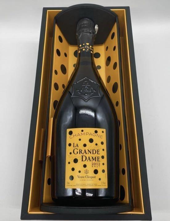 現品限り一斉値下げ!】 シャンパン 草間彌生 限定ラベル 2012 ラグ ...