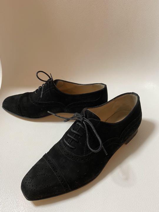 ※最終価格※【美品】MANOLO BLAHNIK スエード レースアップシューズ