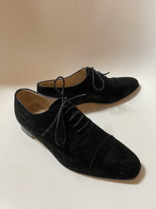 ※最終価格※【美品】MANOLO BLAHNIK スエード レースアップシューズ