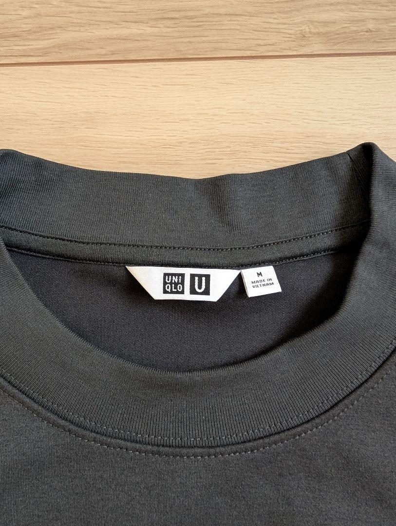 し*け様 UNIQLO Ｕ　エアリズムコットンスウェットシャツ　Ｍサイズ　２枚セ UNIQLO U】上品見えするスウェットで気に入ってますが試着が出来