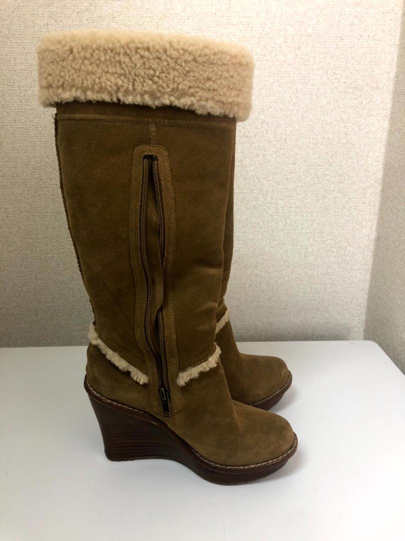 アグ スウェード ロングブーツ 22cm 5266