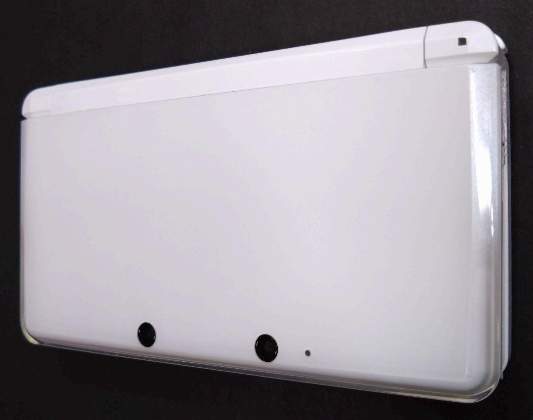 ニンテンドー 3DS 白 アイスホワイト 本体 付属品 任天堂 052