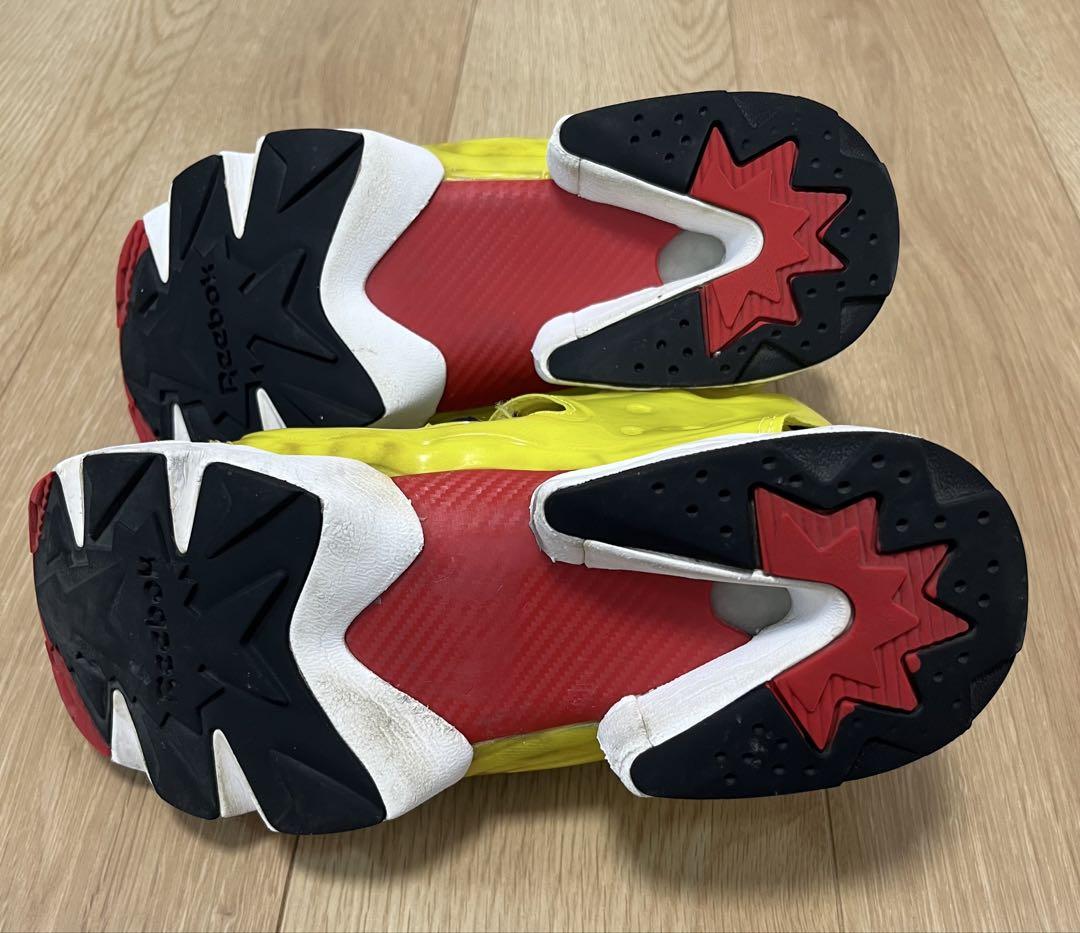 Reebok Insta Pump Fury イエロー/レッド/ヒョウ柄