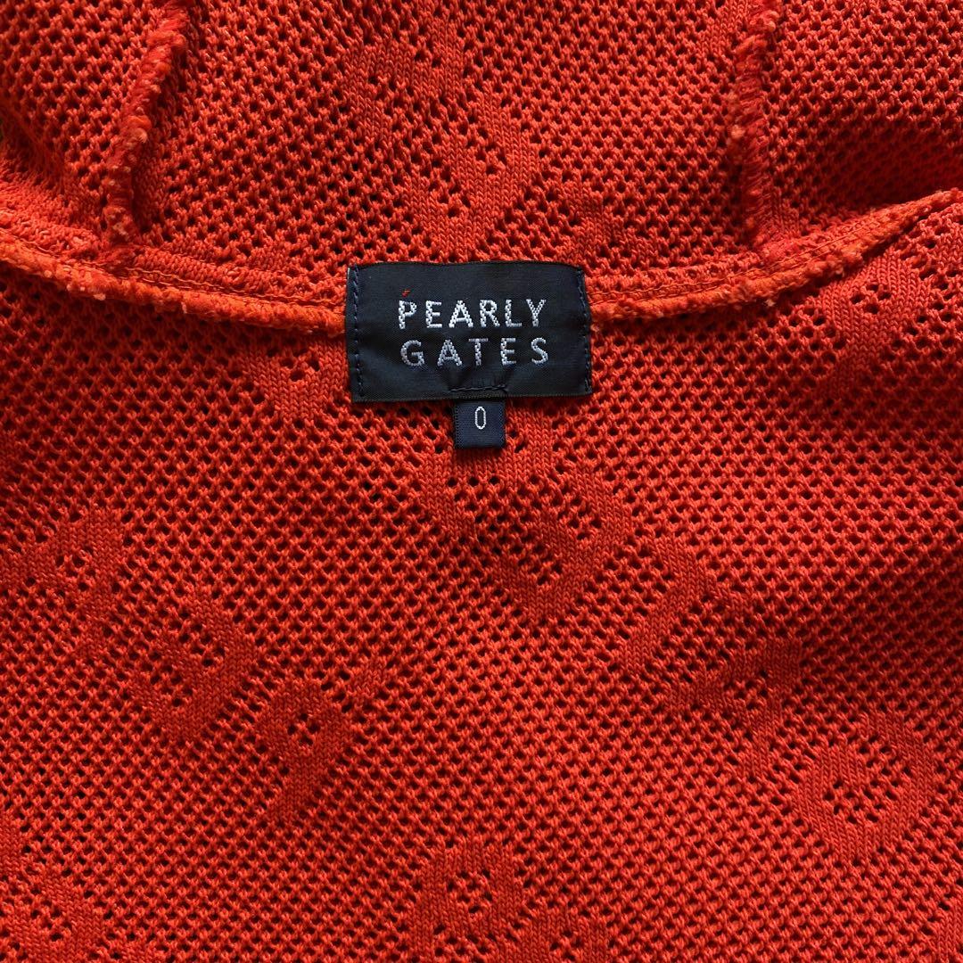 PEARLY GATES メッシュフードジャケット