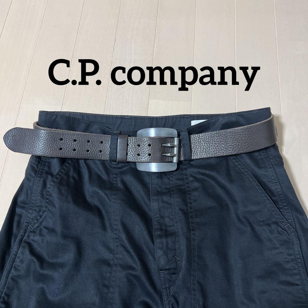 C.P. company レザーベルトmade in ITALY