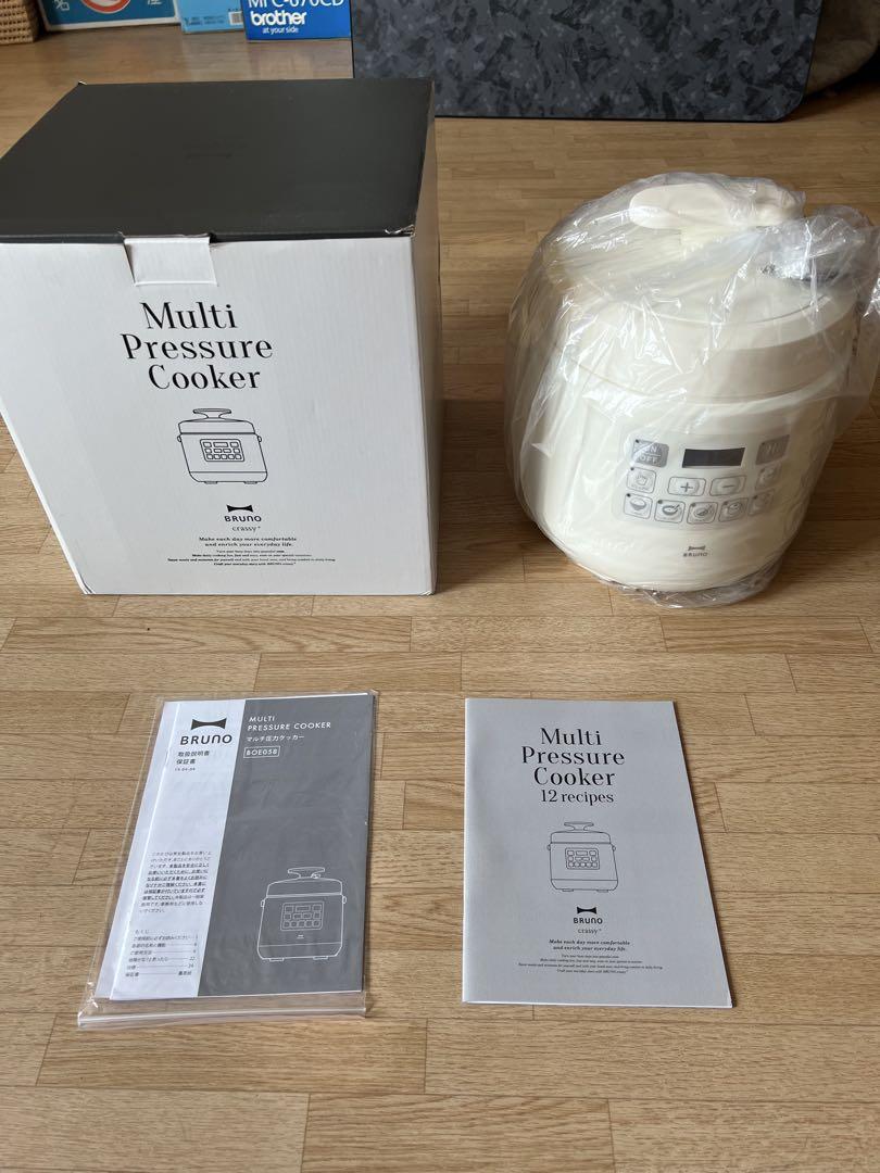 BRUNO Multi Pressure Cooker 未使用 新品未使用 bruno 電気圧力鍋 Multi pressure cooker - メルカリ