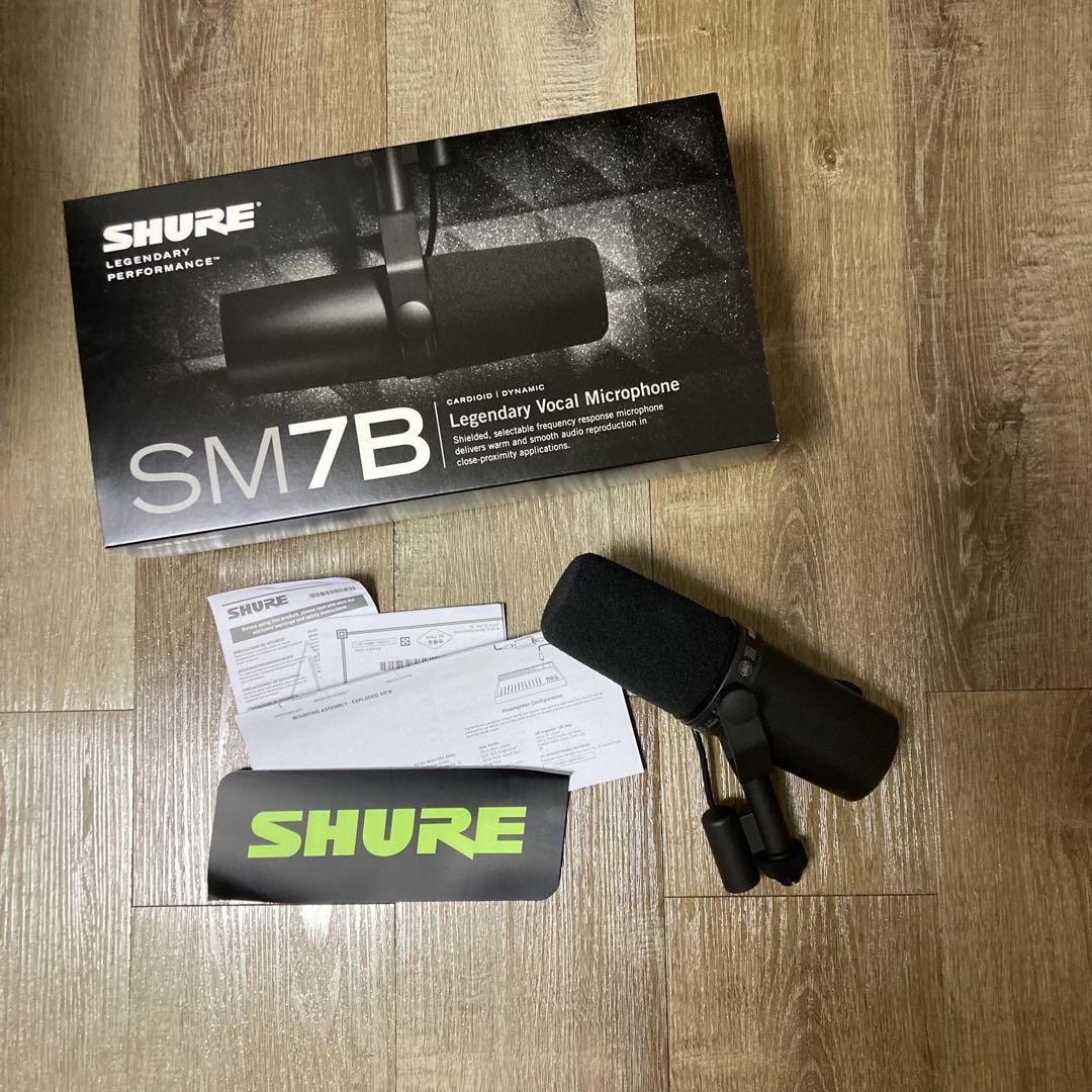 SHURE 単一指向性ダイナミック型マイクロホン SM7B 【国内正規品】