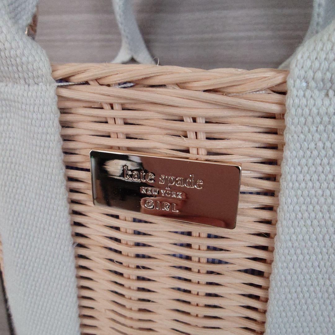 最終お値下げ中！！新品未使用品　ケイトスペードキッズ　かごバック