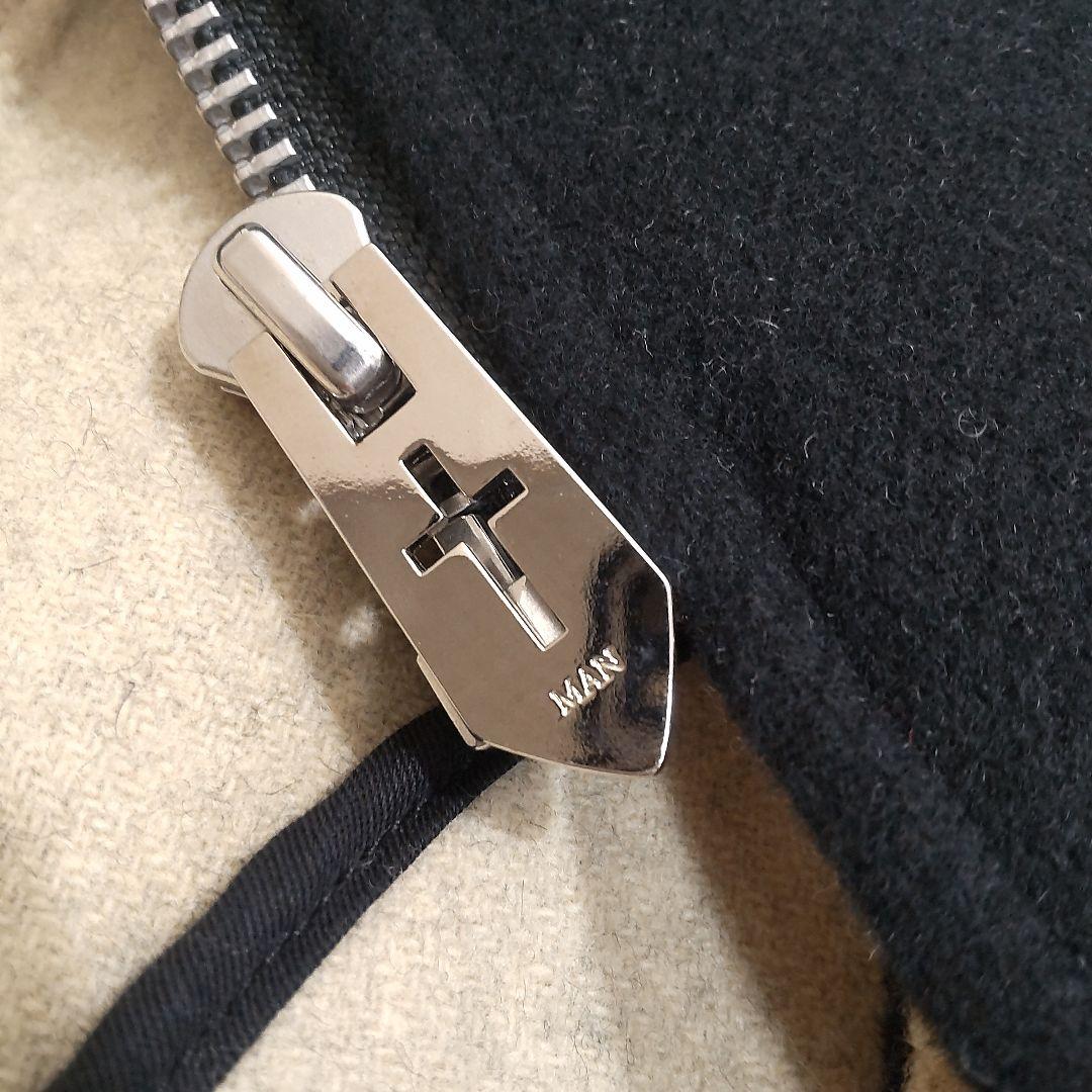MASU メンズ　ジップコート　カシミヤ混　46サイズ　MJ107