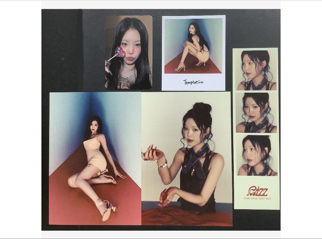 SOOJIN スジン ポラロイド サイン入り スジン Soojin サイン入りチェキ サイン入りポラロイド① トレカ