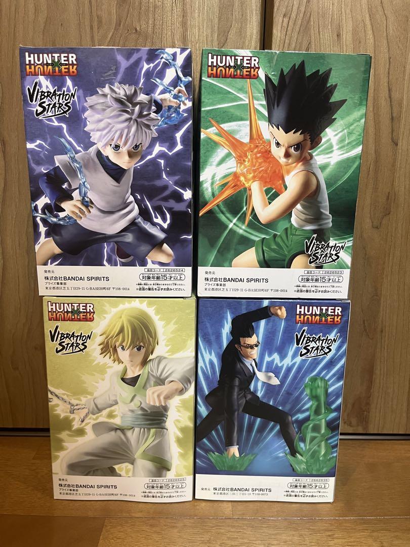 HUNTER×HUNTER VIBRATION STARS figure set of 4 | eBay