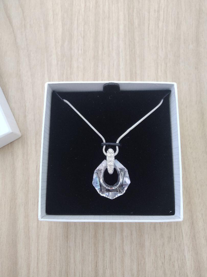 未使用 スワロフスキー SWAROVSKI クリスタル ネックレス キラキラ☆