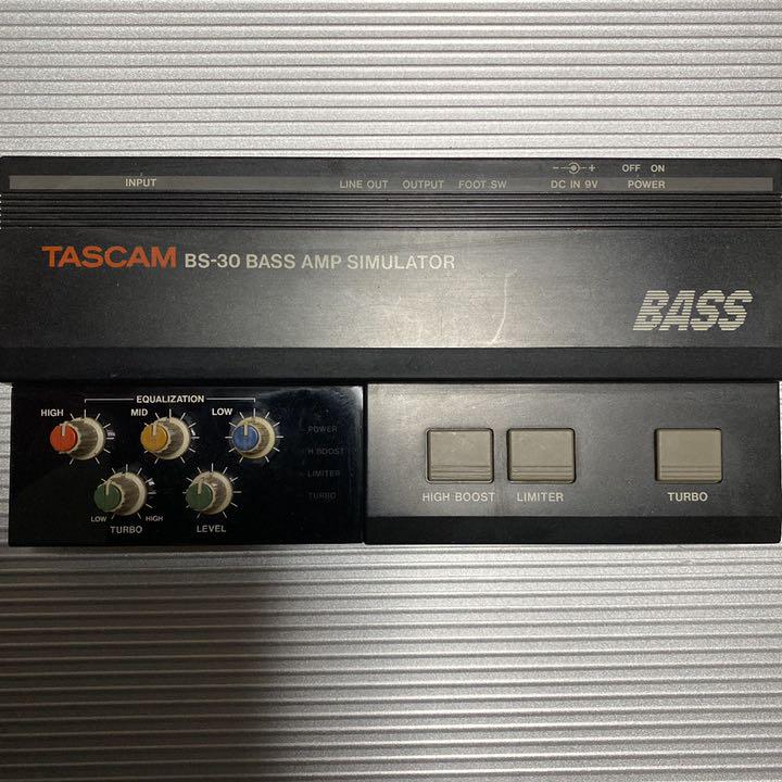 TASCAM BS-30 BASS AMP SIMULATOR