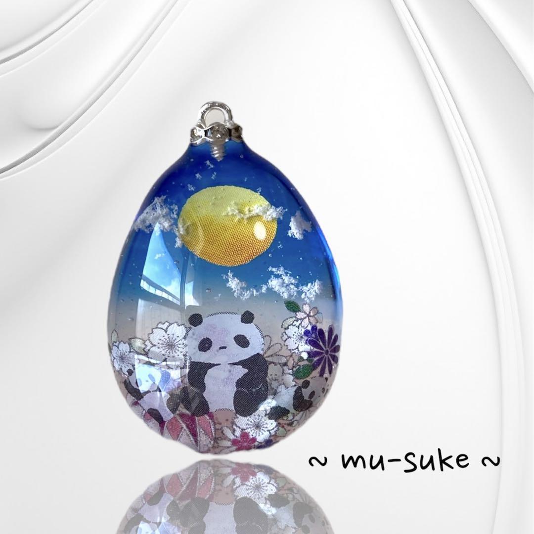 新品 カヤ ☪︎⋆☽様〜新作 天然石 レジンネックレス 【うさぎさんと ネックレス・ペンダント