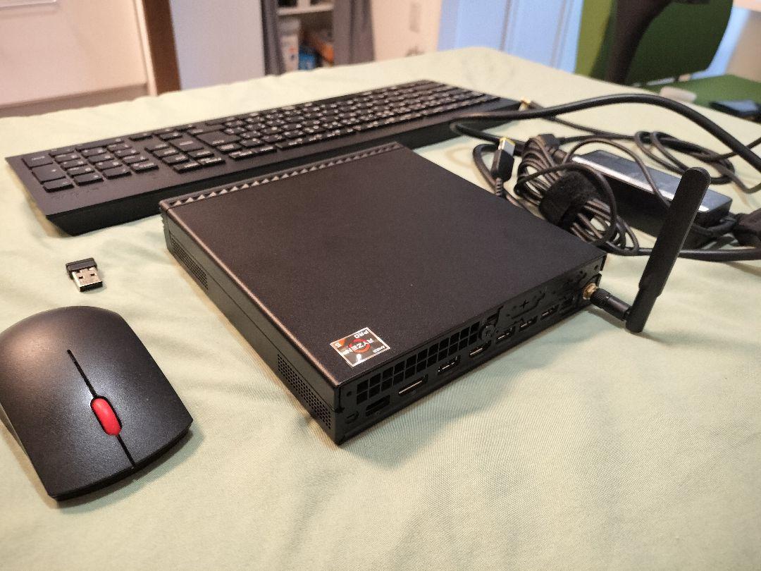 ミニPC ThinkCentre M75q Tiny Gen2  Ryzen 5 PRO