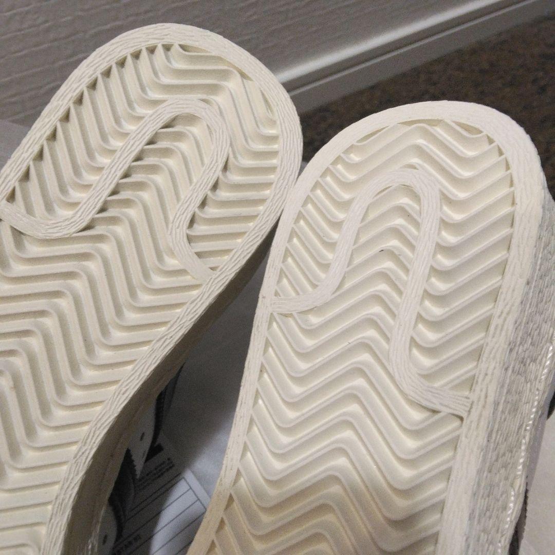 新品☆adidas SUPERSTAR 82 天然皮革使用 ホワイト ブラウン