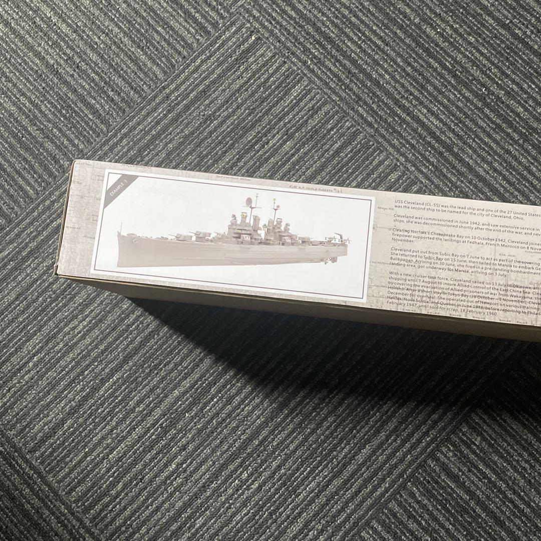 USS Cleveland CL-55 1/700模型キット