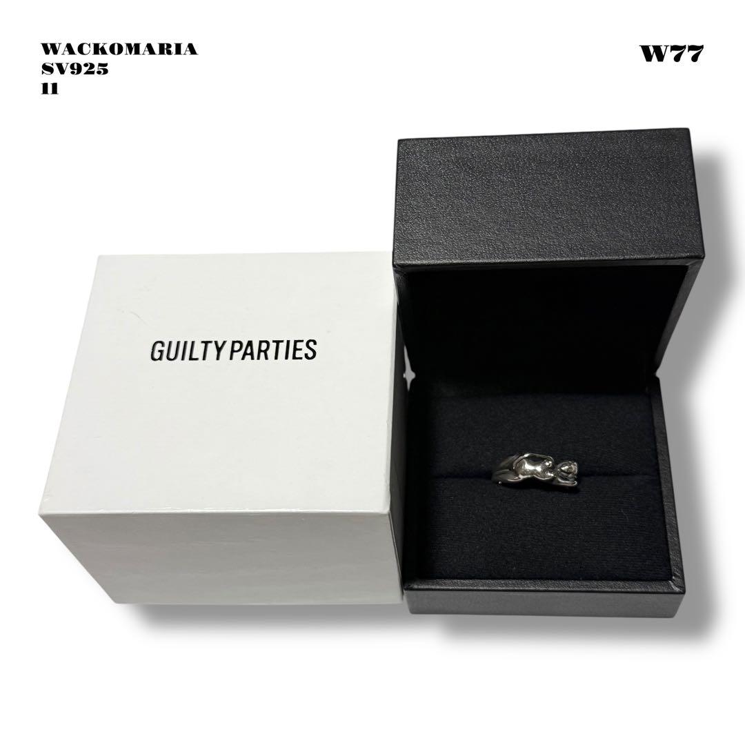 希少品！ WACKOMARIA GUILTY PARTIES リング 11号 銀