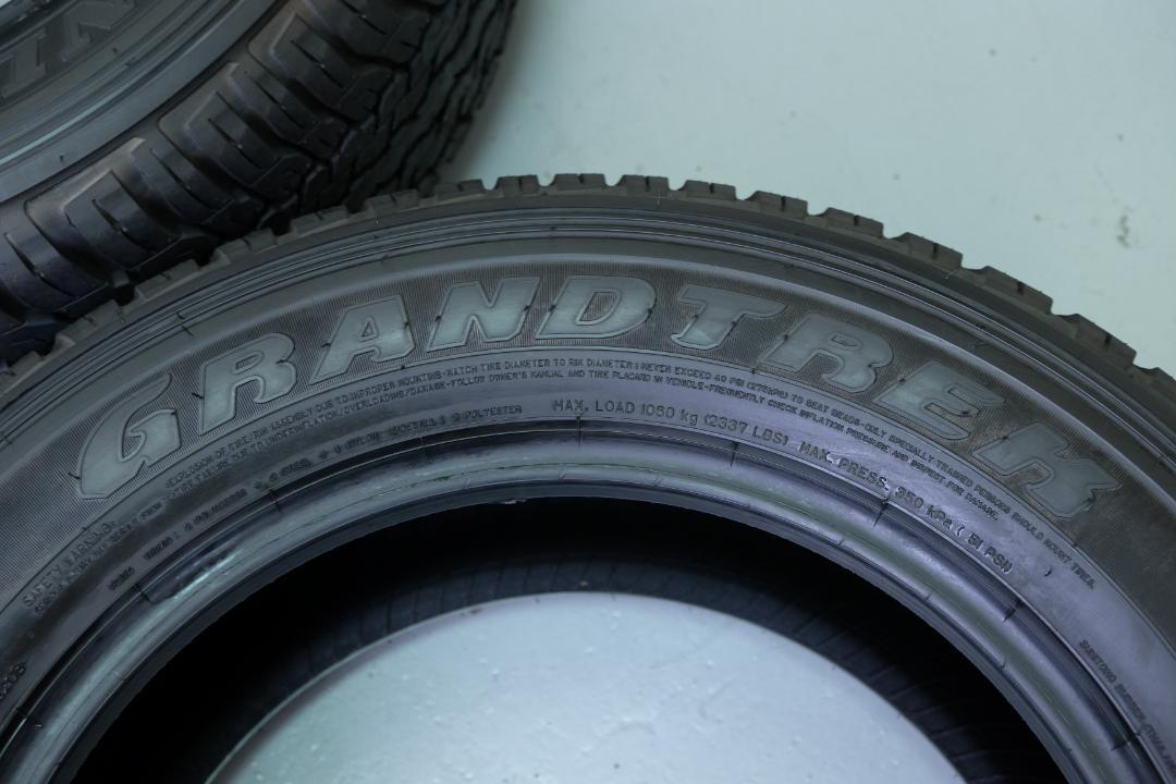 ダンロップ グラントレック PT 265/60R18 4本セット