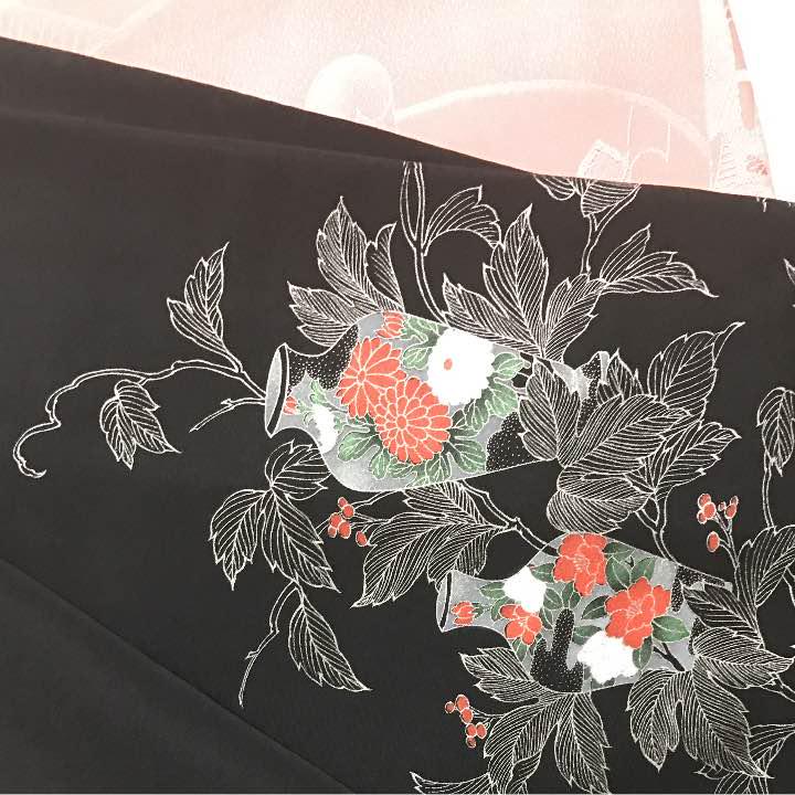 色留袖と羽織 セット 新品 画像2