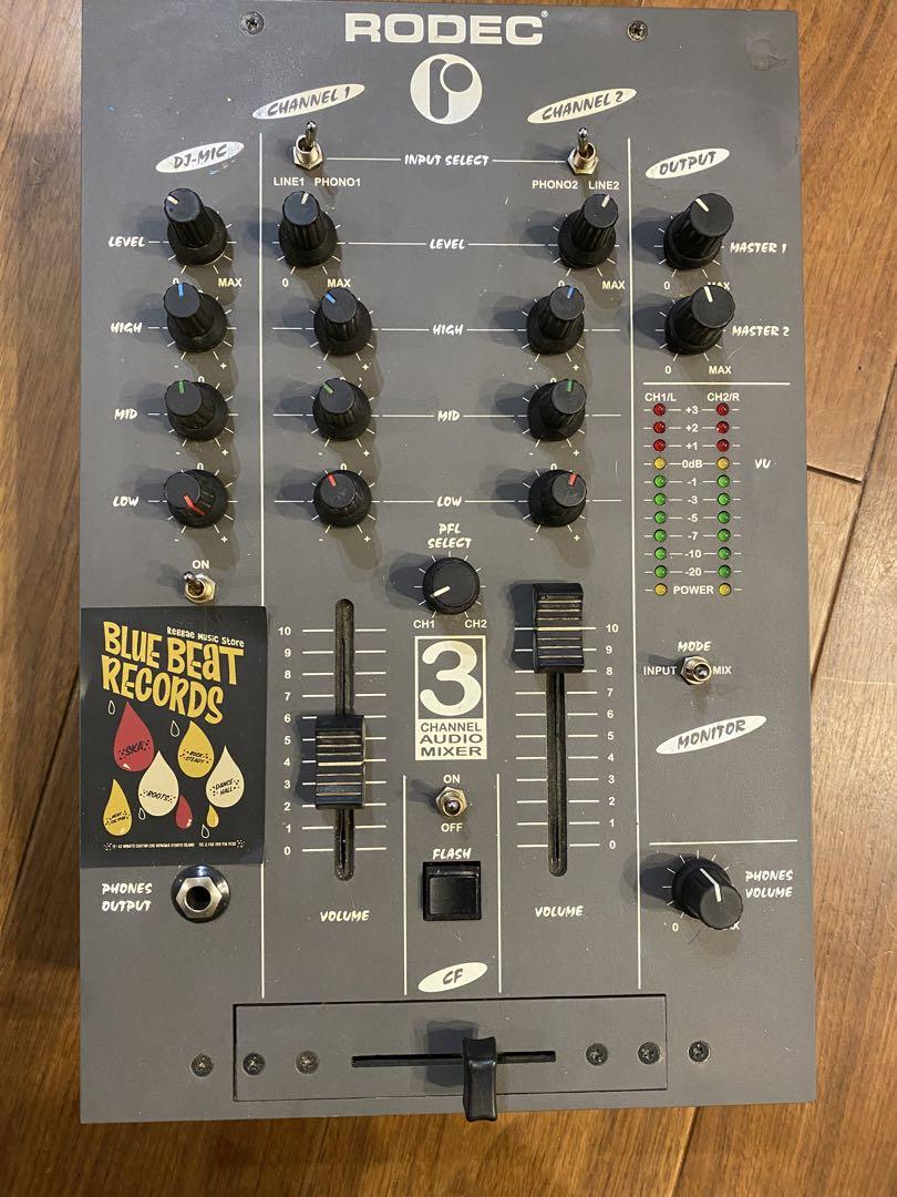 RODEC audio mixer わりない