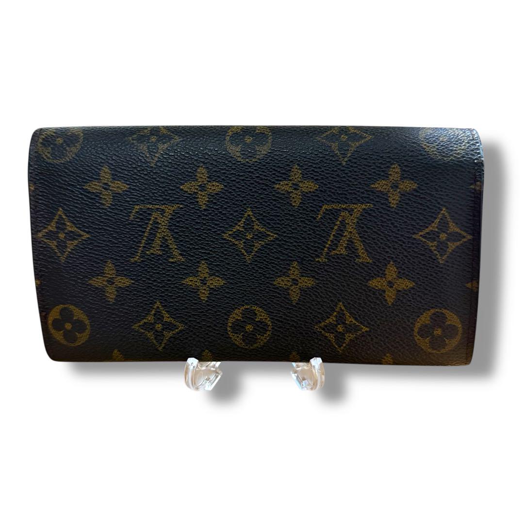 ルイヴィトン モノグラム ポシェット ポルトモネ クレディ 財布 サラ 2カード