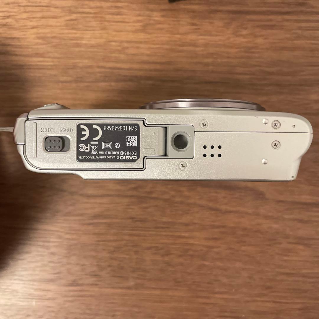 中古CASIO EXILIM Hi-ZOOM EX-H15 シルバー - メルカリ