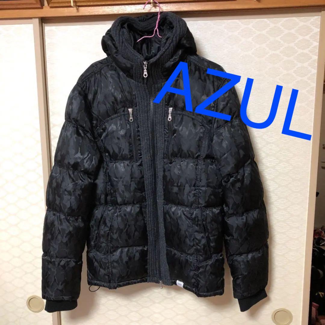 メルカリ Azul ダウンジャケット ダブルジッパー アズール