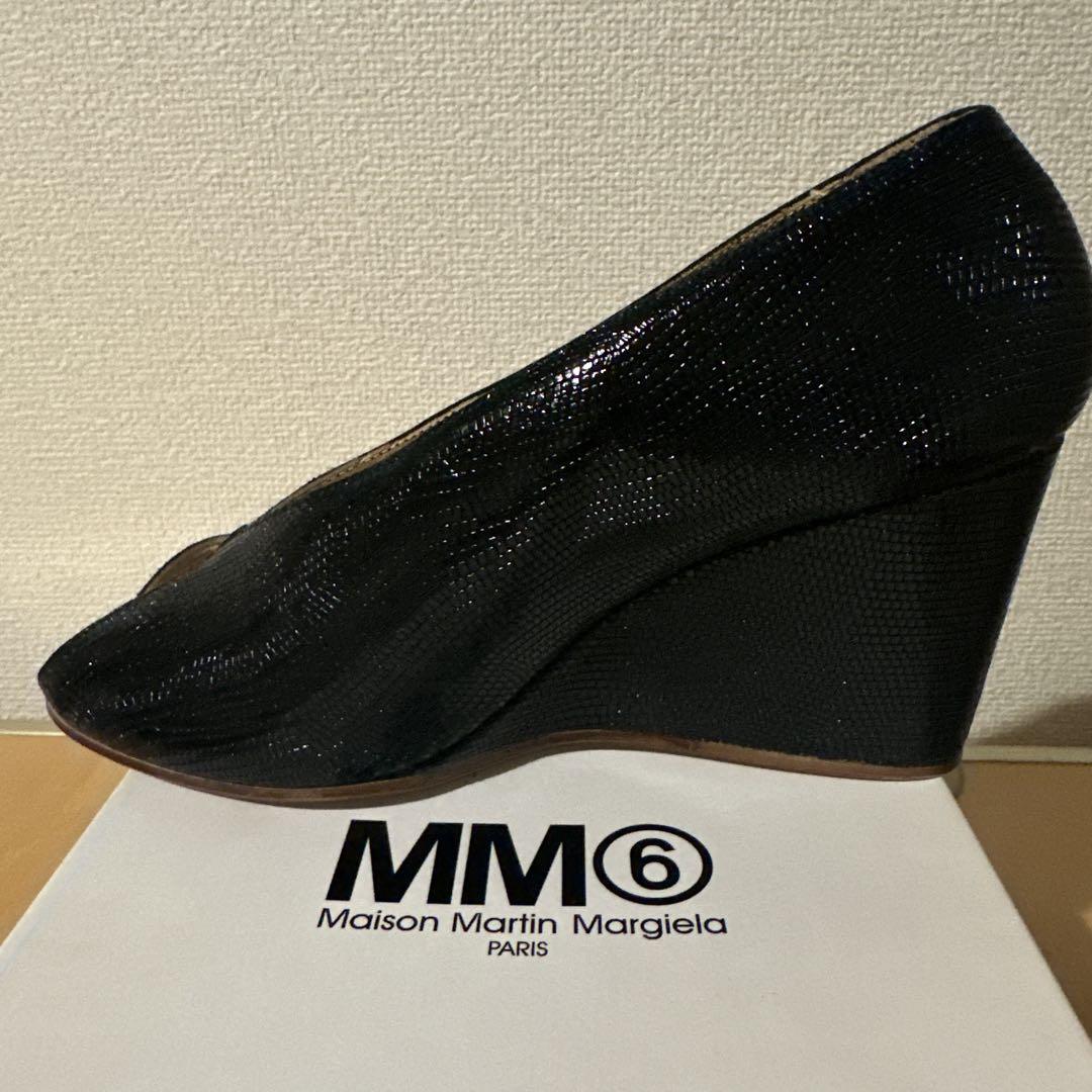Maison Martin Margiela MM6 レザーパンプス ハイヒール