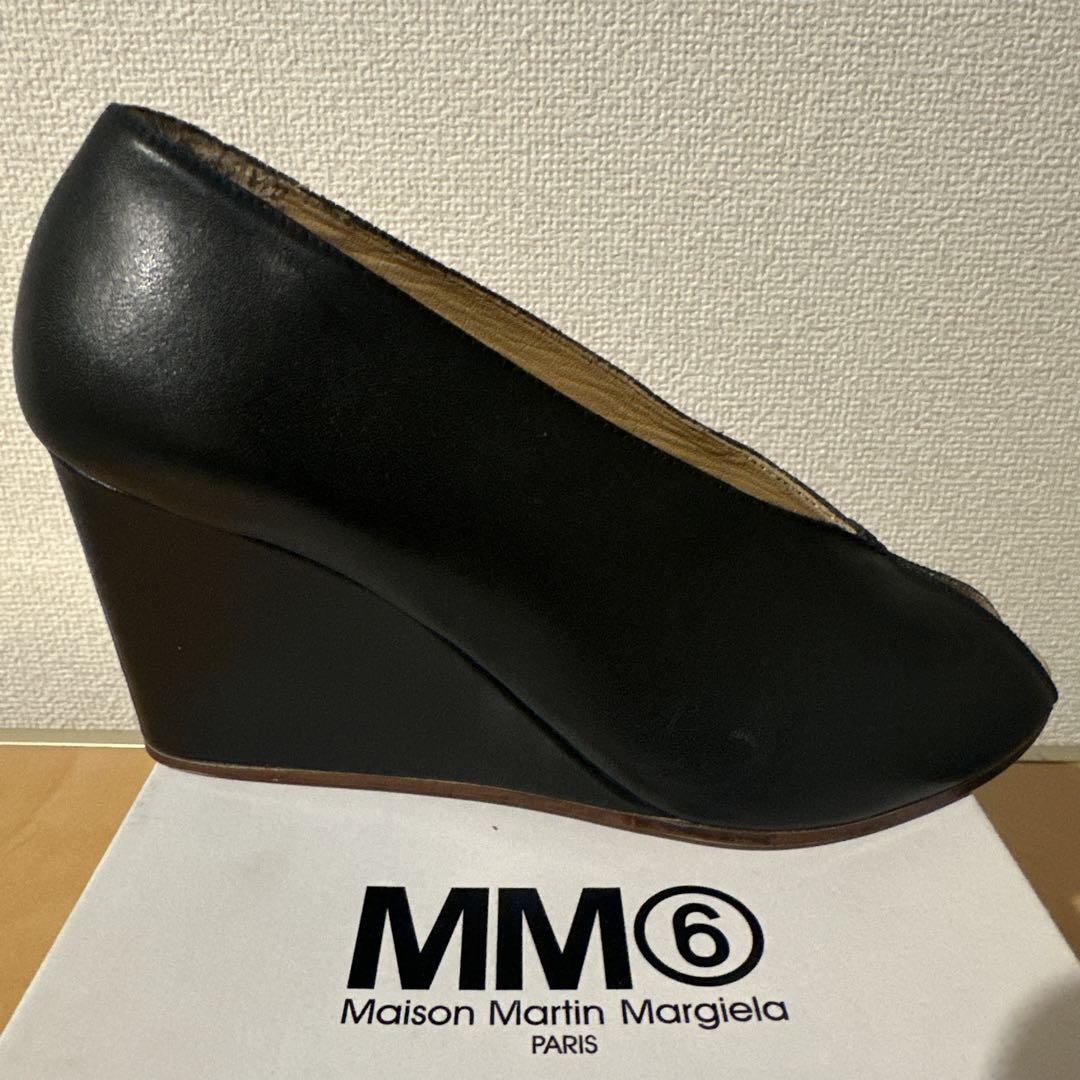Maison Martin Margiela MM6 レザーパンプス ハイヒール