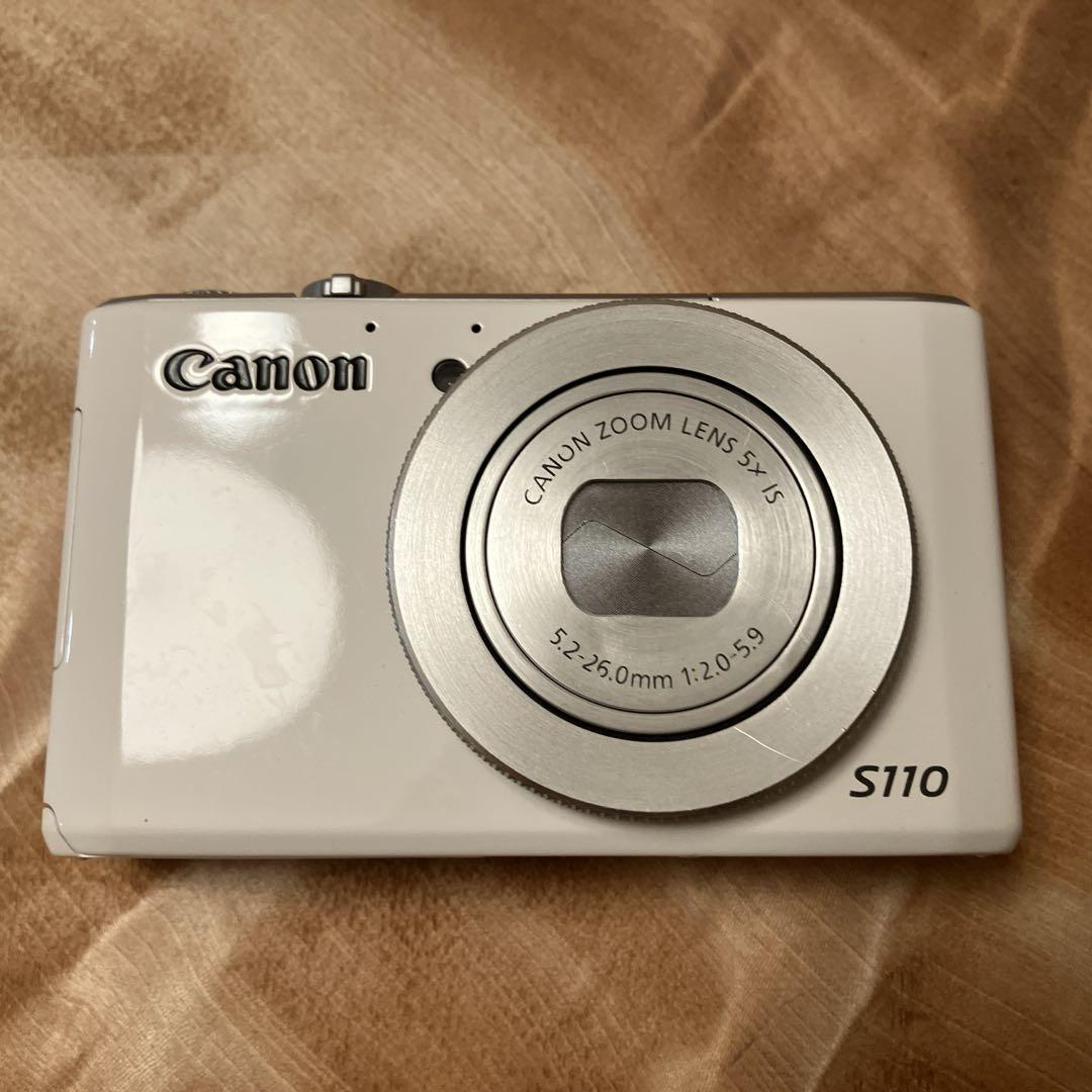 Canon S110 ホワイト コンパクトデジタルカメラ　美品
