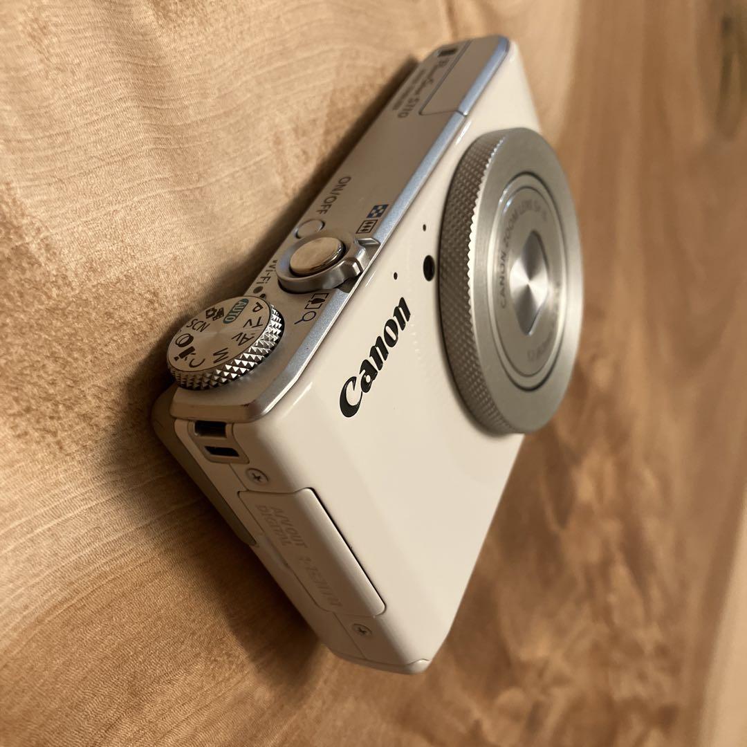 Canon S110 ホワイト コンパクトデジタルカメラ　美品