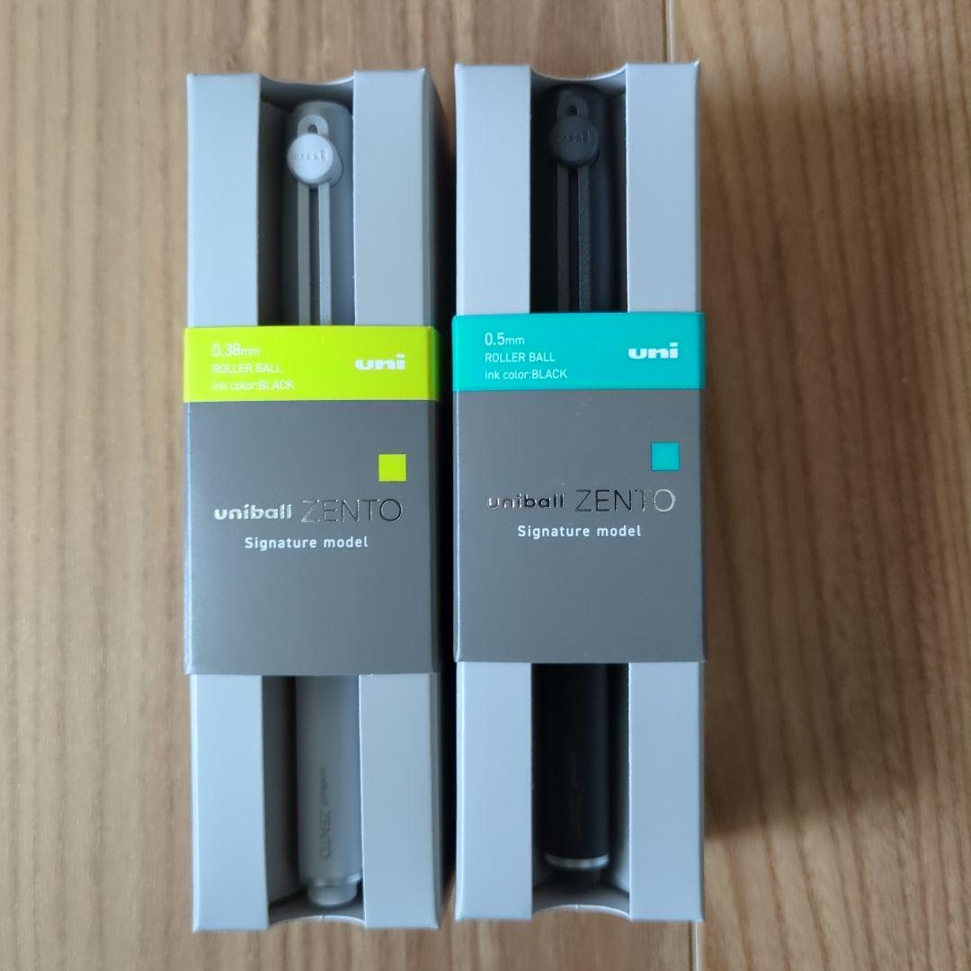 uniball ZENTO　Signature model　0.38 / 0.5