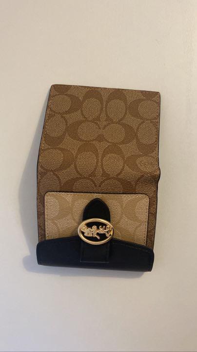 コーチ coach二つ折り財布 3VJWg-m93727519312 ックサイズ