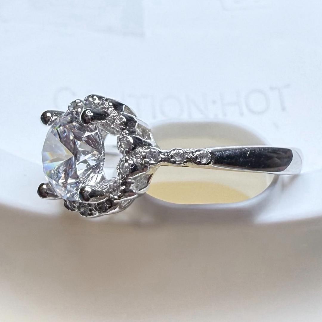 K18ゴールド 天然ダイヤモンド D1.00CT リング ★ 新品 K18 金 天然ダイヤモンド D1.00CT リング